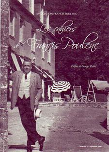 Les Cahiers de Francis Poulenc, cahier n°1. 