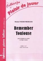Remember Toulouse pour trompette ou cornet ou bugle et piano