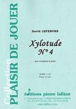 David LEFEBVRE : Xylotude n0° 4  pour xylophone et piano