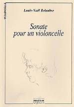 Louis-Noël BELAUBRE : Sonate pour un violoncelle.  Delatour : DLT0587.