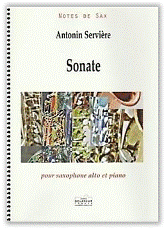 Sonate  pour saxophone alto et piano.