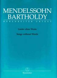 Felix MENDELSSOHN-BARTHOLDY : Lieder ohne Worte.