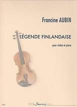 Francine AUBIN : Légende finlandaise  pour violon et piano. 2ème cycle. Sempre più : SP0152.