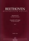 BEETHOVEN : Konzert in D für Violine und Orchester op. 61. 